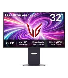 LG 32GS95UV-B pantalla para PC 81,3 cm (32") 3840 x 2160 Pixeles 4K Ultra HD OLED Negro