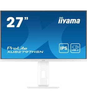 iiyama ProLite XUB2797HSN-W2 pantalla para PC 68,6 cm (27") 1920 x 1080 Pixeles Full HD LED Blanco