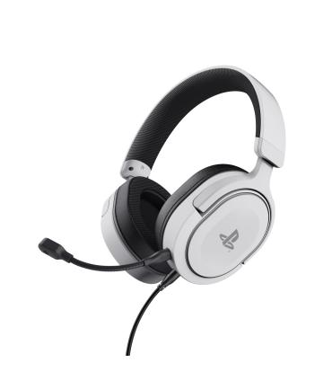 Trust GXT 498 Forta Auriculares Alámbrico Diadema Juego Negro, Blanco