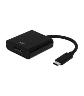 AISENS Conversor USB-C A DisplayPort, 4k@60Hz, USB C M - DP H, Negro, 15cm