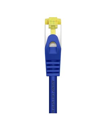 AISENS Cable De Red Latiguillo RJ45 LSZH Cat.7 600 MHz S FTP PIMF AWG26, Azul, 2.0 m