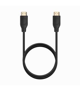 AISENS Cable HDMI V2.0 Premium Alta Velocidad   Hec 4K@60Hz 18Gbps, A M-A M, Negro, 1.0m