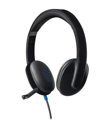 Logitech H540 Auriculares Alámbrico Diadema Oficina Centro de llamadas USB tipo A Negro