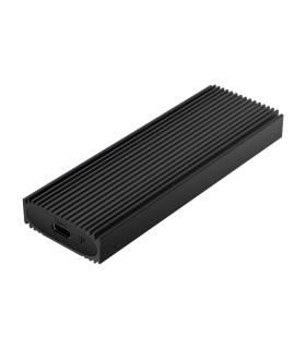 AISENS Caja Externa M.2 (NGFF) ASM2-022B NVMe A USB3.2 Gen2, Negra