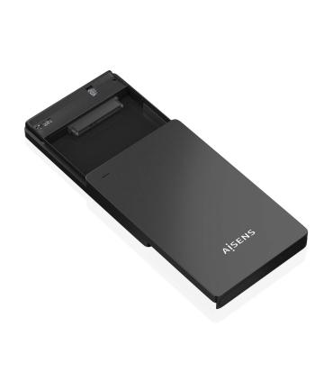 AISENS Caja Externa 2.5″ 9.5mm SATA a USB-C USB3.1 Gen1, Negra