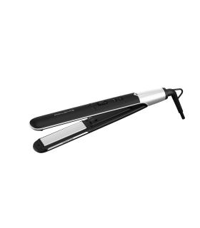 Rowenta Express Shine SF4621 Plancha de pelo Caliente Negro, Plata