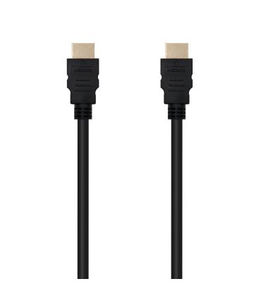 Nanocable Cable HDMI V1.4 Alta Velocidad   HEC), A M-A M, Negro, 1 m