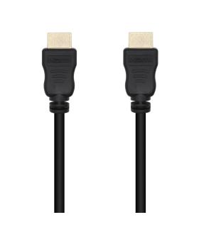 AISENS Cable HDMI V1.4 Alta Velocidad 14+1 CCS, A M-A M, Negro, 1.0m