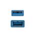 Nanocable 10.01.0901-BL cable USB USB 3.2 Gen 1 (3.1 Gen 1) 1 m USB A Azul