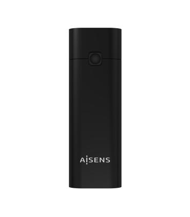 AISENS Caja Externa M.2 (NGFF) ASM2-020B NVMe a USB3.2 GEN2, Negra