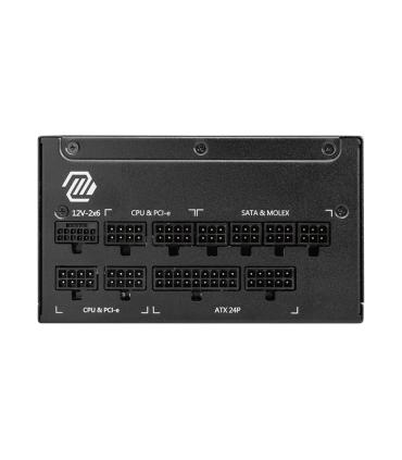 MSI MAG A1250GL PCIE5 unidad de fuente de alimentación 1250 W 24-pin ATX 1U Negro