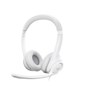 Logitech H390 Auriculares Alámbrico Diadema Oficina Centro de llamadas USB tipo A Blanco