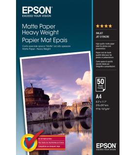 Epson Matte Paper Heavy Weight - A4 - 50 hojas