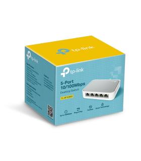 TP-Link TL-SF1005D Gestionado Fast Ethernet (10 100) Blanco