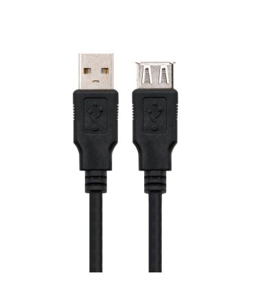 Nanocable CABLE USB 2.0, TIPO A M-A H, NEGRO, 1.8 M