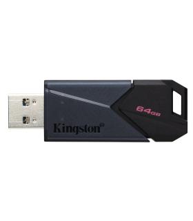 Kingston Technology DataTraveler Exodia Onyx unidad flash USB 64 GB USB tipo A 3.2 Gen 1 (3.1 Gen 1) Negro