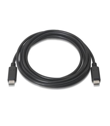 AISENS A107-0055 cable USB USB 2.0 0,5 m USB C Negro