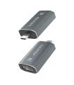 AISENS Adaptador Conversor Aluminio USB-C a HDMU 4K@60Hz, USB-C/M-HDMI/H, Gris