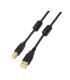 AISENS A101-0009 cable USB USB 2.0 2 m USB A USB B Negro