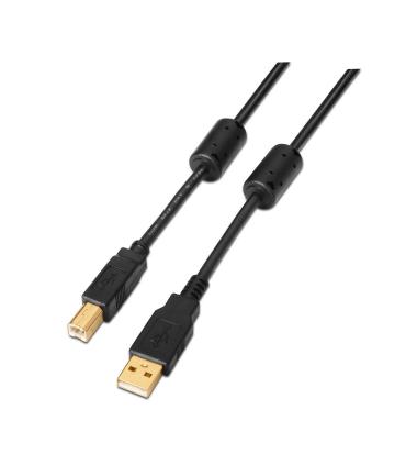 AISENS A101-0009 cable USB USB 2.0 2 m USB A USB B Negro