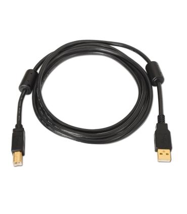 AISENS A101-0009 cable USB USB 2.0 2 m USB A USB B Negro