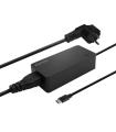 AISENS Cargador 65W PD3.0 1XUSB-C 1.8M, Negro