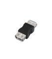 AISENS A103-0037 cambiador de género para cable USB A Negro