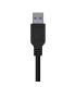 AISENS Cable USB 3.0, Tipo A M-A M, Negro, 1.0m