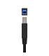 AISENS Cable USB 3.0 Impresora Tipo A M-B M, Negro, 2.0m