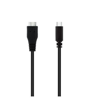 Nanocable 10.01.1201-BK cable USB USB 3.2 Gen 1 (3.1 Gen 1) 1 m USB C Micro-USB B Negro