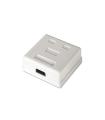 AISENS A139-0302 caja de conexiones de red Cat6 Blanco