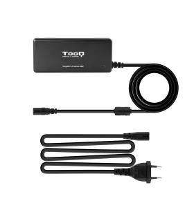 TooQ TQLC-65BS02AT adaptador e inversor de corriente Interior 65 W Negro