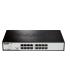 D-Link DGS-1016D E switch No administrado Negro, Metálico