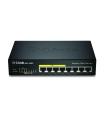 D-Link DGS-1008P/E switch No administrado L2 Energía sobre Ethernet (PoE) Negro