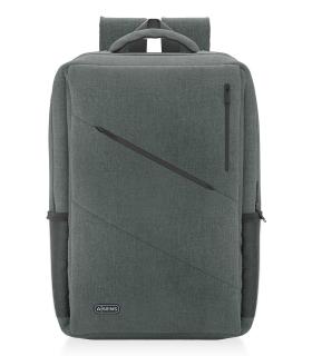 AISENS Mochila urbana y de oficina para portatil 15,6, Gris