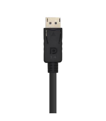 AISENS Cable Displayport V1.4 8K@60HZ, DP M-DP M, Negro, 2.0m