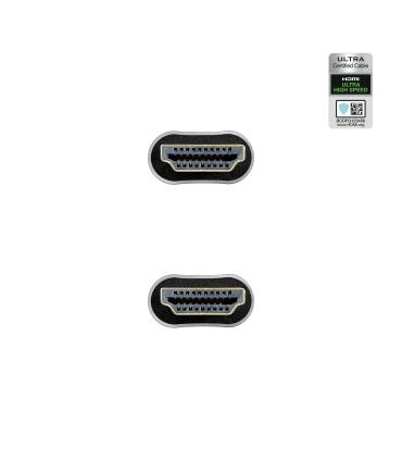 Nanocable Cable HDMI 2.1 Certificado ULTRA HIGH SPEED A M-A M, Negro, 1.5 m