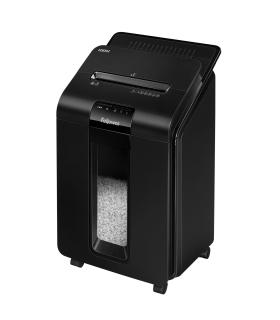 Fellowes AutoMax 100M triturador de papel Corte en partículas 22 cm Negro