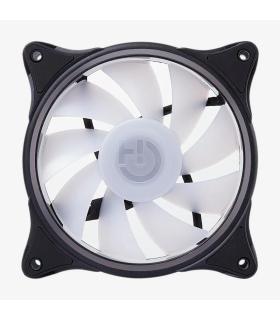 Hiditec N18 ARGB Carcasa del ordenador Ventilador 12 cm Negro