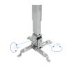 TooQ SOPORTE UNIVERSAL INCLINABLE DE TECHO PARA PROYECTOR PLATA