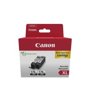 Canon 0318C010 cartucho de tinta 2 pieza(s) Original Alto rendimiento (XL) Negro