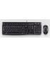 Logitech Desktop MK120 teclado Ratón incluido USB QWERTY Español Negro