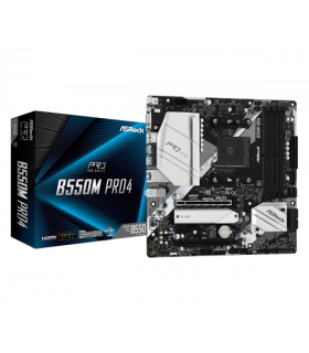 Asrock B550M Pro4 AMD B550 Zcalo AM4 micro ATX