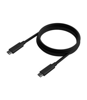 AISENS Cable USB 3.2 Gen2 10Gbps 4k@60Hz 5A 100W E-Marker, Tipo USB-C M-USB-C M, Negro, 3.0m