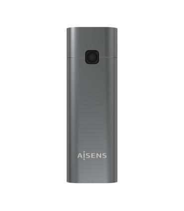 AISENS Caja Externa M.2 (NGFF) ASM2-021GR NVMe a USB3.2 GEN2, Gris