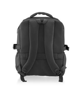 AISENS Mochila Deportiva Repelente Al Agua Para Portatil 15.6, Negro