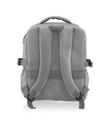 AISENS Mochila Deportiva Repelente Al Agua Para Portatil 15.6, Gris