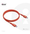 CLUB3D Cable certificado USB2 tipo C bidireccional USB-IF Datos 480 Mb, PD 240 W (48 V/5 A) EPR M/M 1 m/3,23 pies