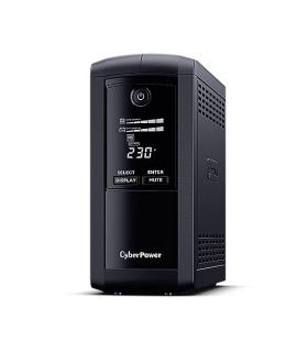 CyberPower VP1000ELCD sistema de alimentación ininterrumpida (UPS) Línea interactiva 1 kVA 550 W 4 salidas AC