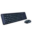 Logitech Wireless Combo MK220 teclado Ratón incluido Oficina USB Español Negro